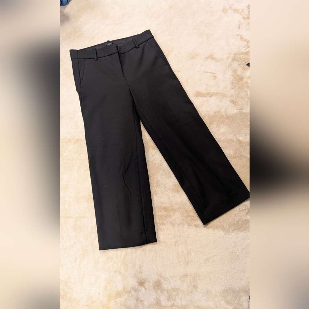 J. Crew Black Ankle & Cropped Pants